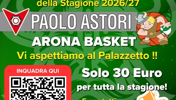 Diventa un vero VIKINGO... Abbonati alla stagione 2026/27